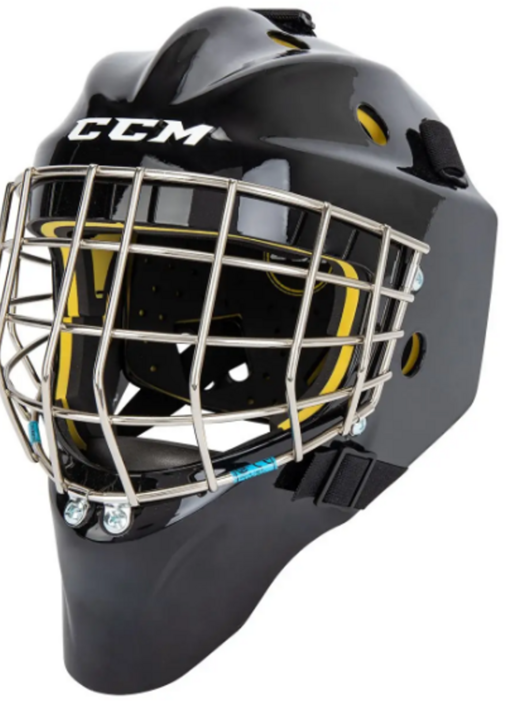 CCM Hockey Axis F5 Goalie Mask - Size: OSFA Black Senior