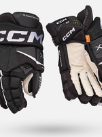 CCM Hockey CCM TACKS XF Gloves Senior Noir/Blanc 13''