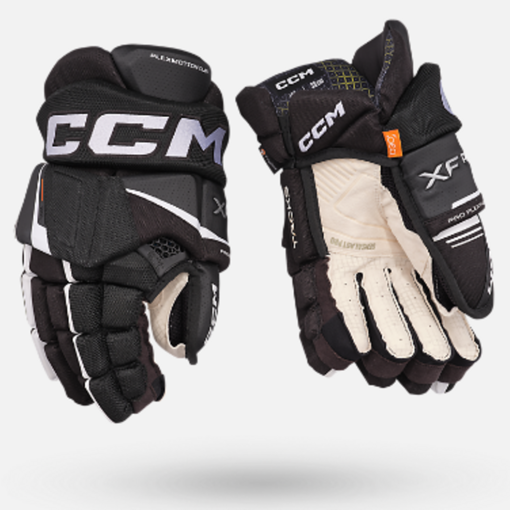 CCM Hockey CCM TACKS XF Gloves Senior Noir/Blanc 13''