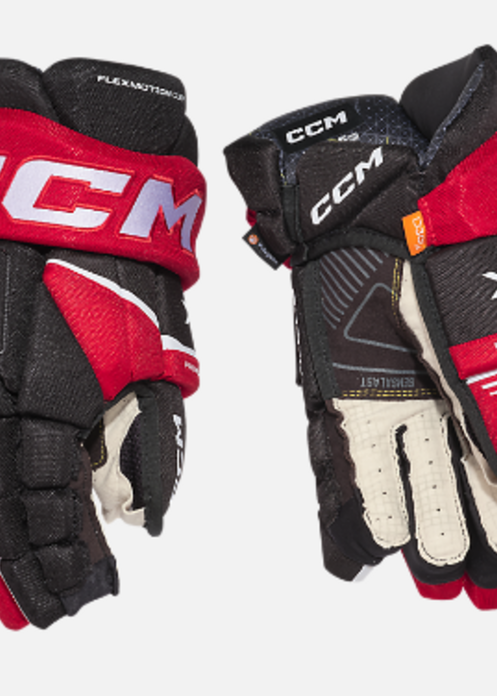 CCM Hockey CCM TACKS XF Gloves Senior Noir/Rouge 13''