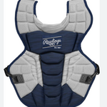Rawlings Velo Chest Protector - NOCSAE - Intermediate 15.5"-Navy/White