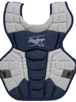 Rawlings Velo Chest Protector - NOCSAE - Intermediate 15.5"-Navy/White