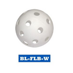 BLUE SPORTS Balle Cosom Trouée Blanche