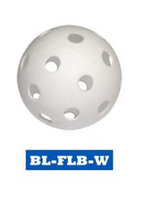 BLUE SPORTS Balle Cosom Trouée Blanche