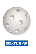 BLUE SPORTS Balle Cosom Trouée Blanche