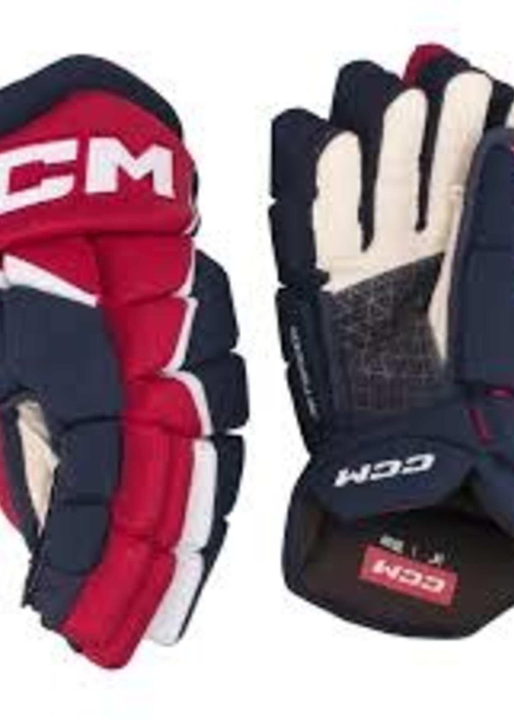 CCM Hockey Gants CCM FT680 Rouge/Navy