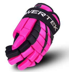 Tek V5.0 TEK HOCKEY GLOVES BLACK/PINK 11