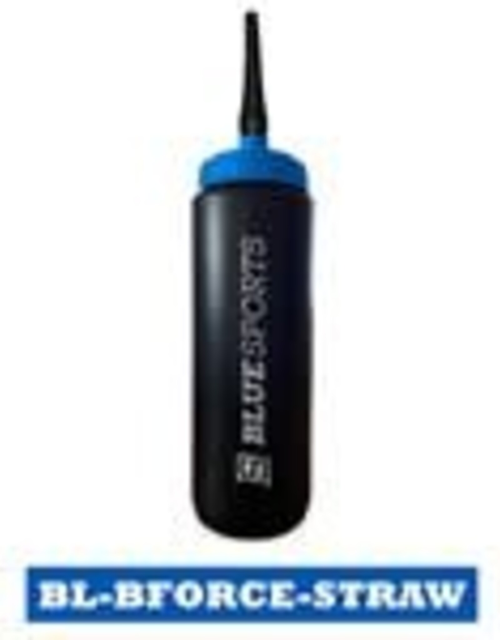 BLUE SPORTS Bouteille 850 ml Noire paille