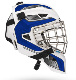 CCM Hockey Axis F5 Enfant Blanc/ Bleu (49.5cm-53cm)