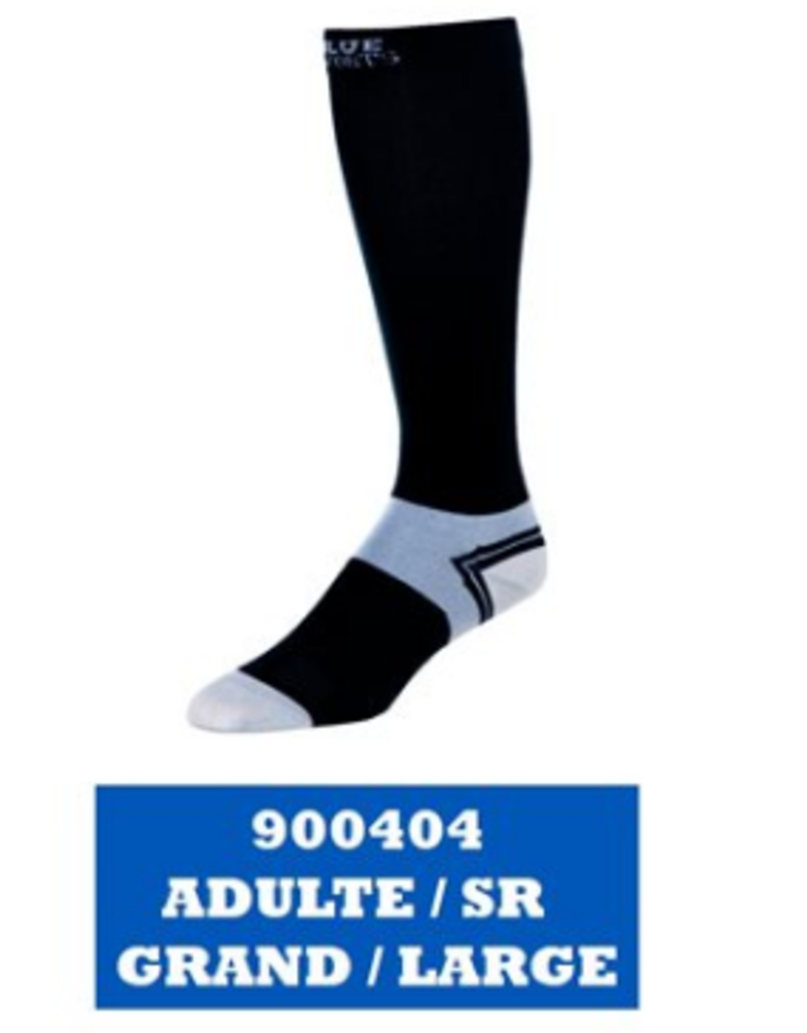 BLUE SPORTS Bas de Compression Blue Sport-Genou