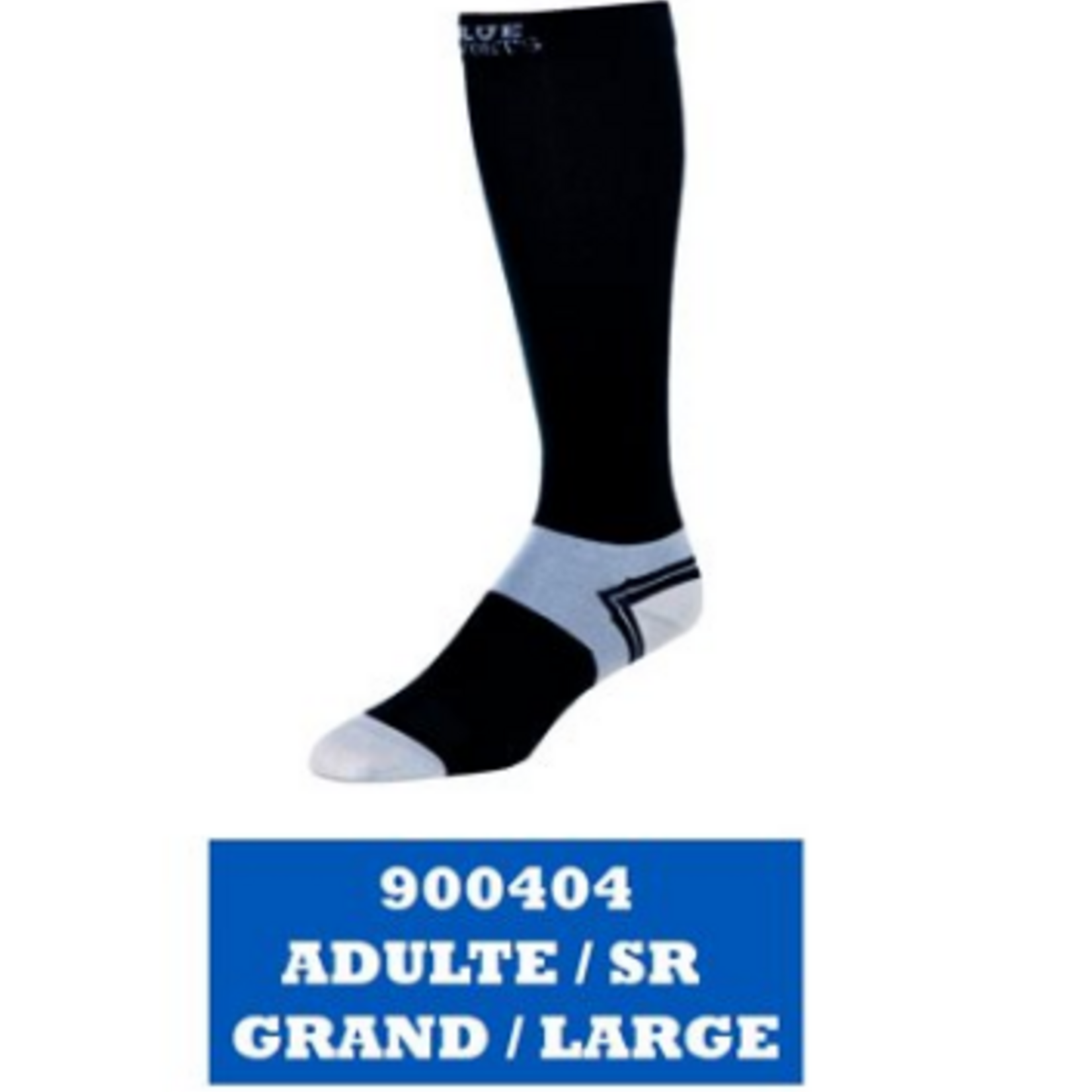 BLUE SPORTS Bas de Compression Blue Sport-Genou