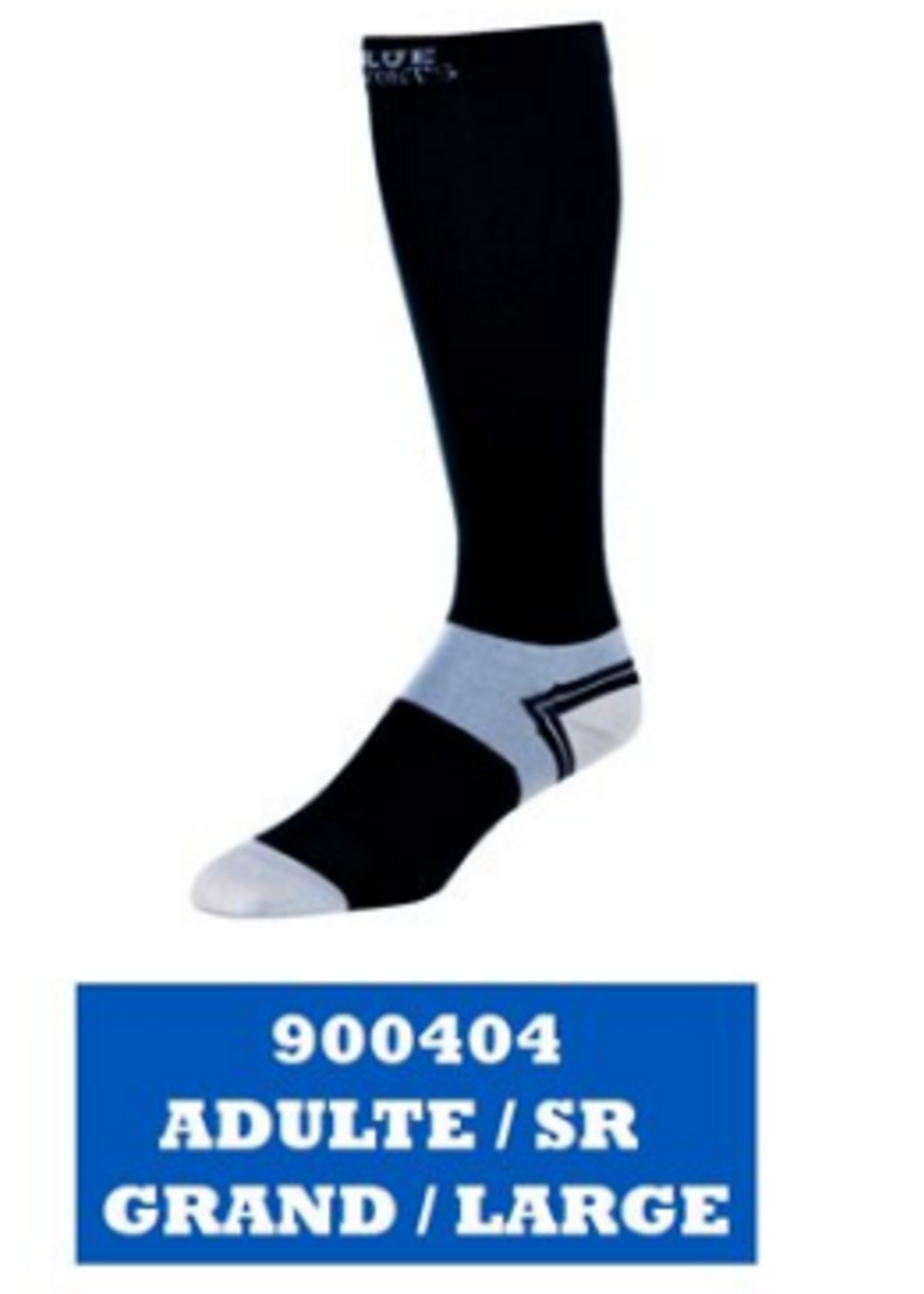 BLUE SPORTS Bas de Compression Blue Sport-Genou