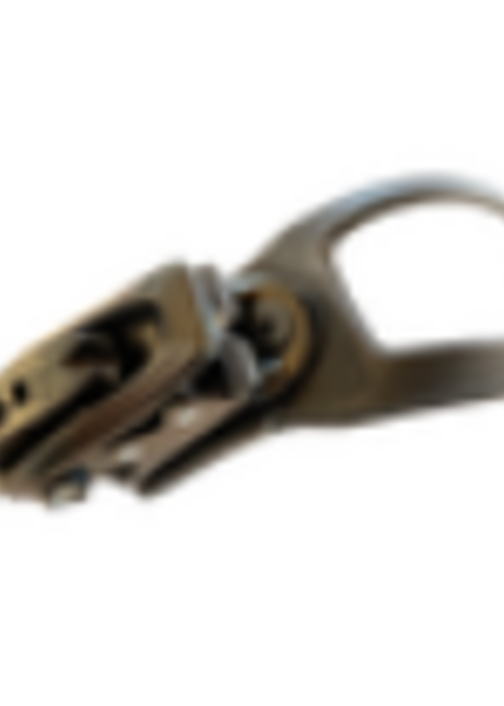 Toe strap set gauche noir attache snowboard orteil