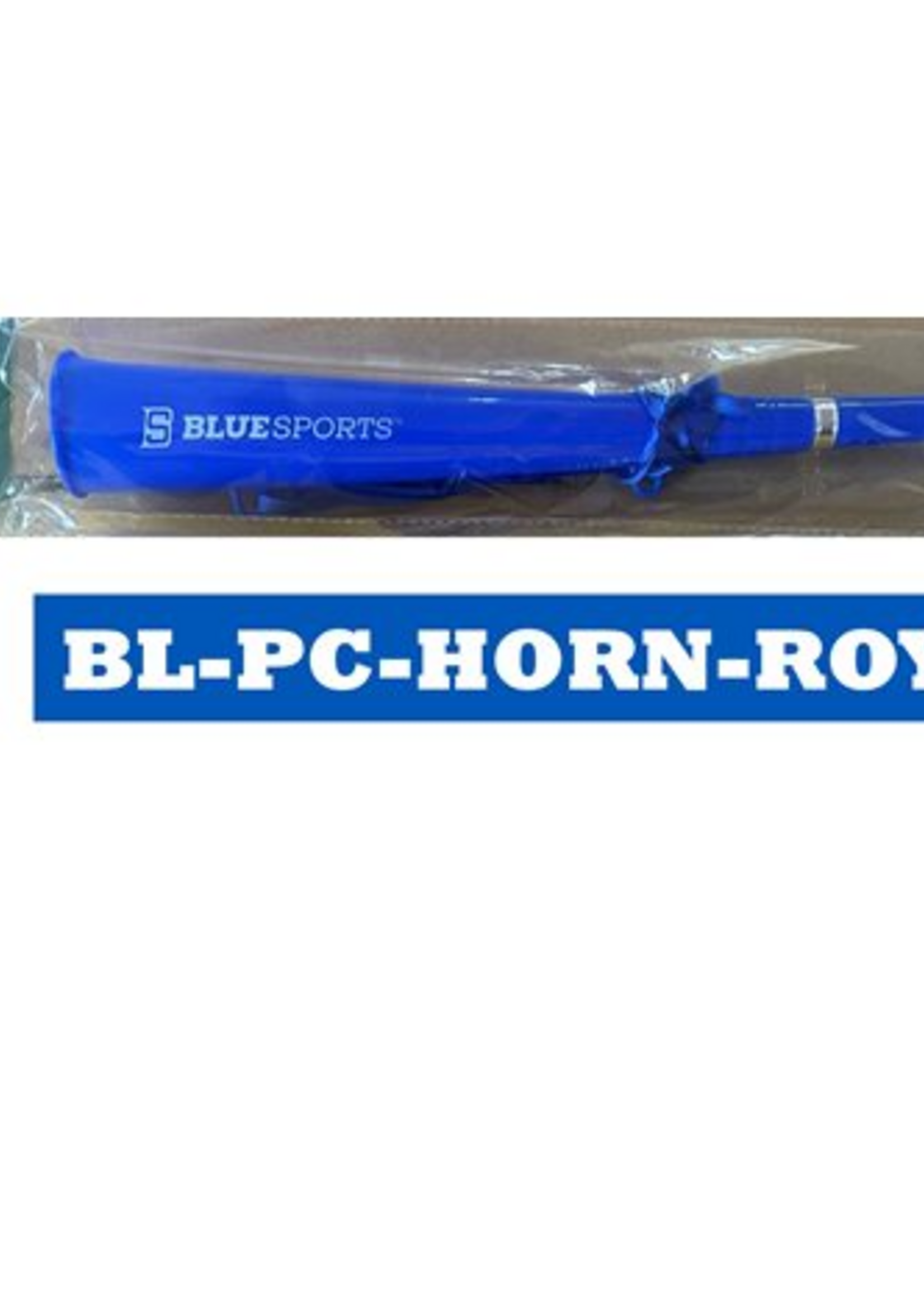 BLUE SPORTS Plastic Cheer Horn With Whistle - Royal Blue
