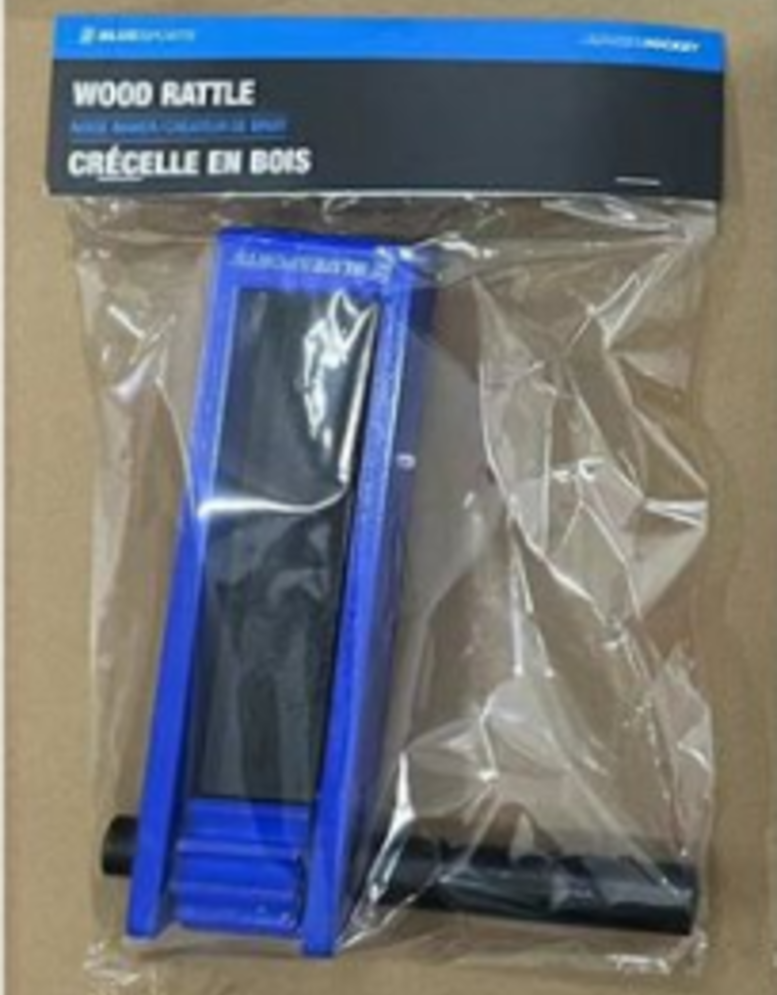 BLUE SPORTS Wooden Rattle 8'' - Royal Blue