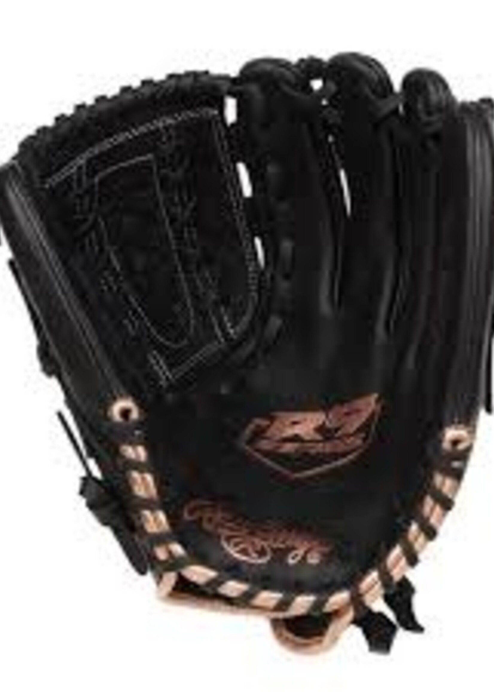 Rawlings RAWLINGS "R9 SOFTBALL" SERIES SOFTBALL GLOVE 12.5" RHT Noir/Rose Gold