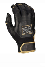 Rawlings RAWLINGS ADULT PRO PREFERRED BATTING GLOVES BLACK -