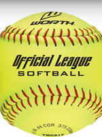 Rawlings SOFBALL YWCS11, 11 INCH - .47 COR - 375 COMP - YELLOW