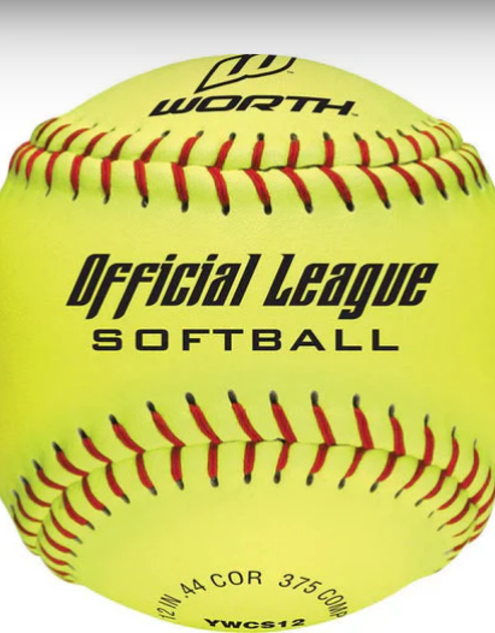 Rawlings SOFBALL YWCS11, 11 INCH - .47 COR - 375 COMP - YELLOW