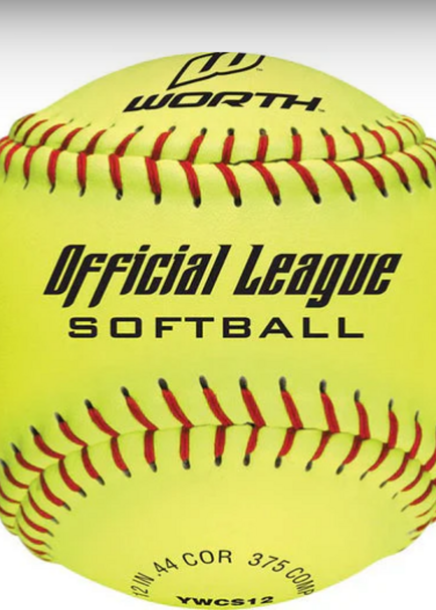 Rawlings SOFBALL YWCS11, 11 INCH - .47 COR - 375 COMP - YELLOW