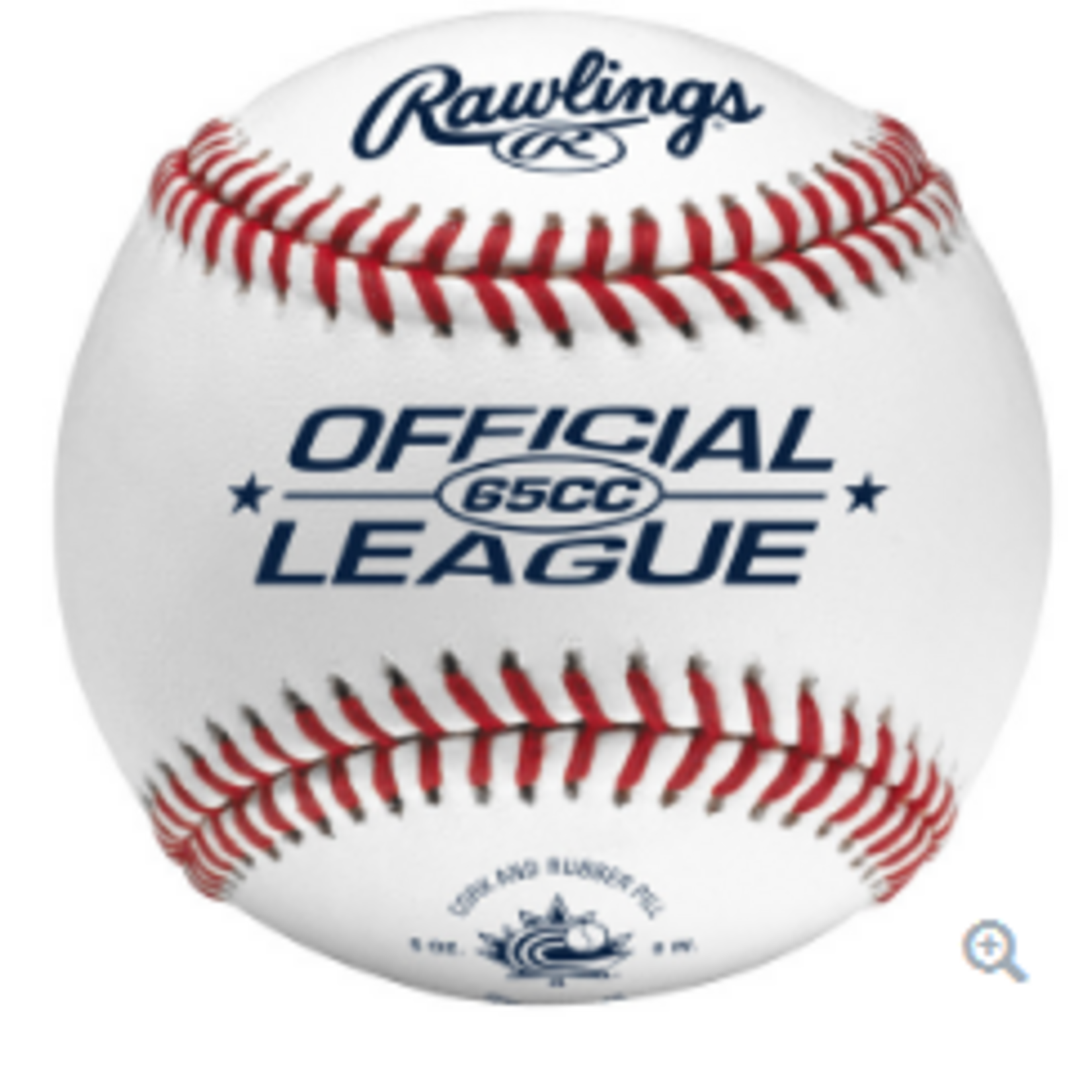 Rawlings RAWLINGS LEAGUE GAME BALL - OFFICIAL BASEBALL OF BASEBALL QUEBEC