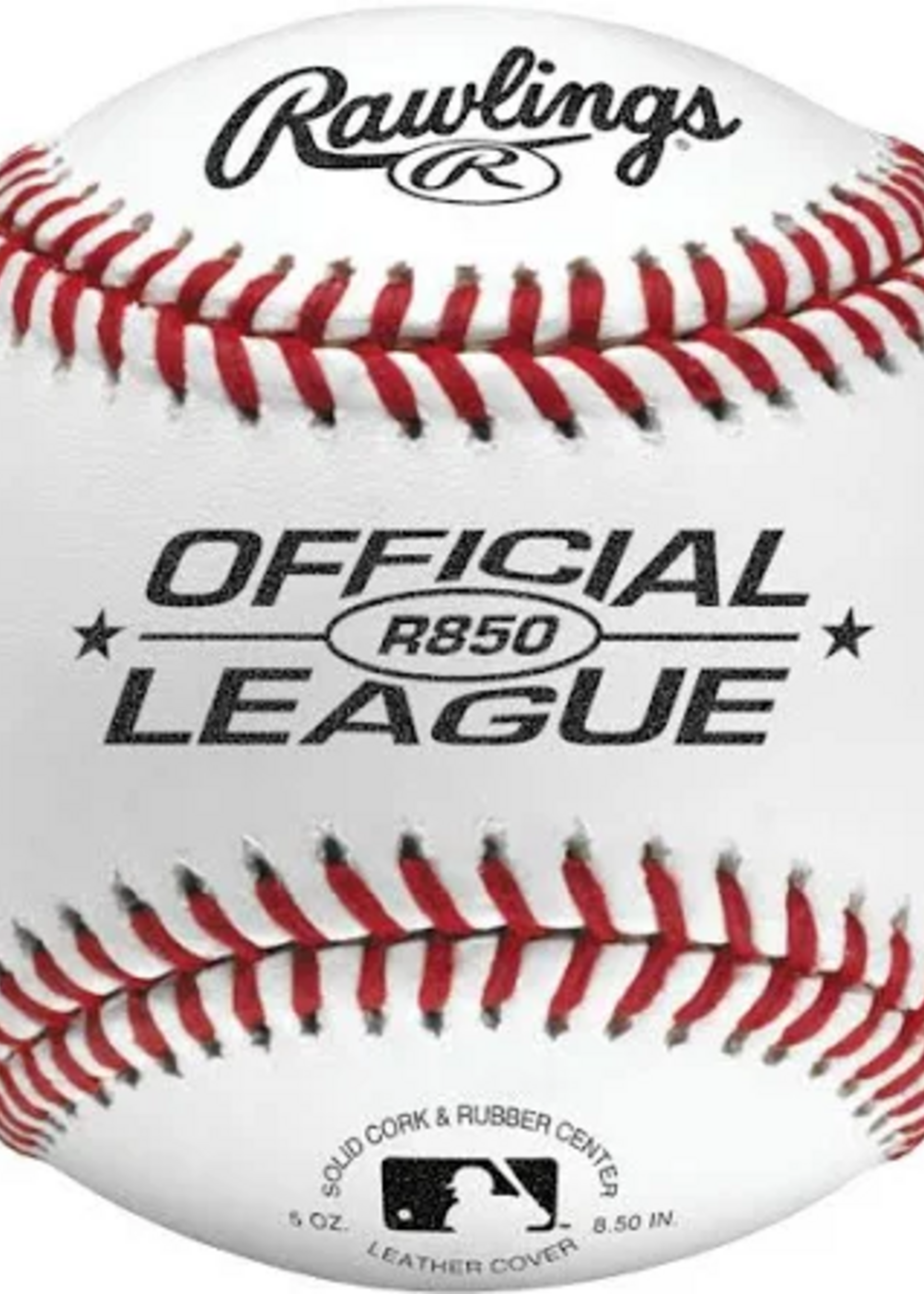 Rawlings RAWLINGS 8.5" LEATHER COVER BASEBALL FOR SMALLER HANDS