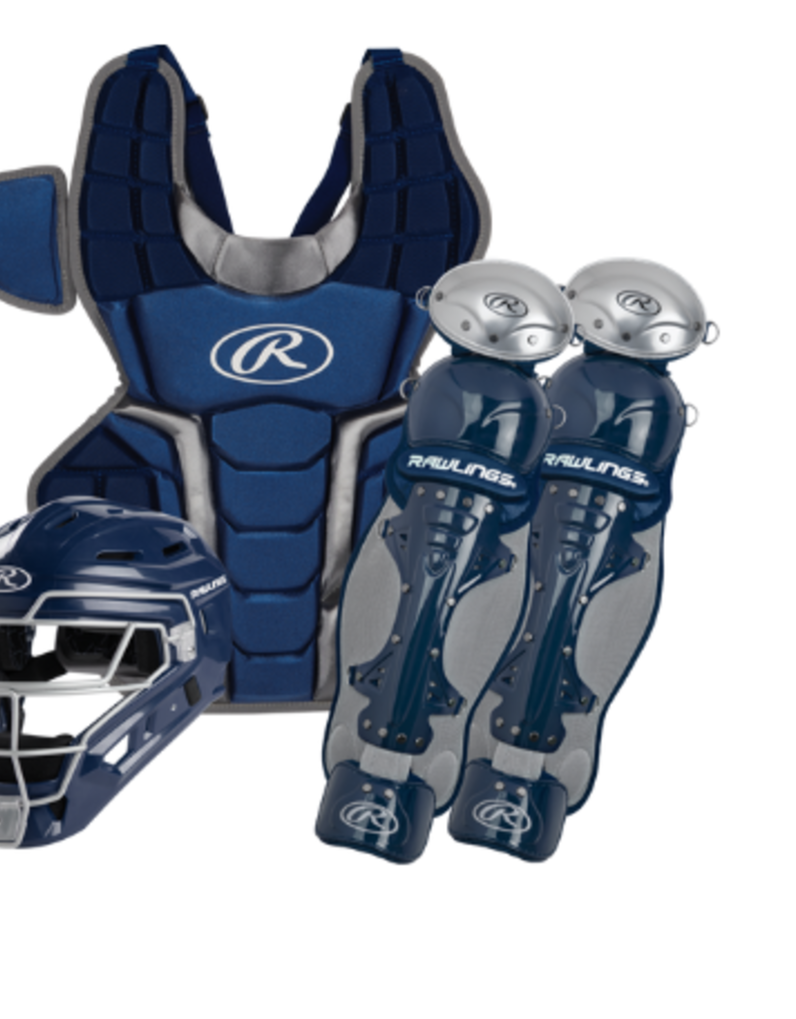 Rawlings RAWLINGS RENEGADE SERIES CATCHERS SET - NAVY/SILVER - INTERMEDIATE