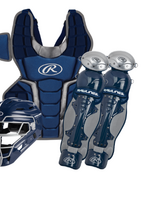 Rawlings RAWLINGS RENEGADE SERIES CATCHERS SET - NAVY/SILVER - YOUTH