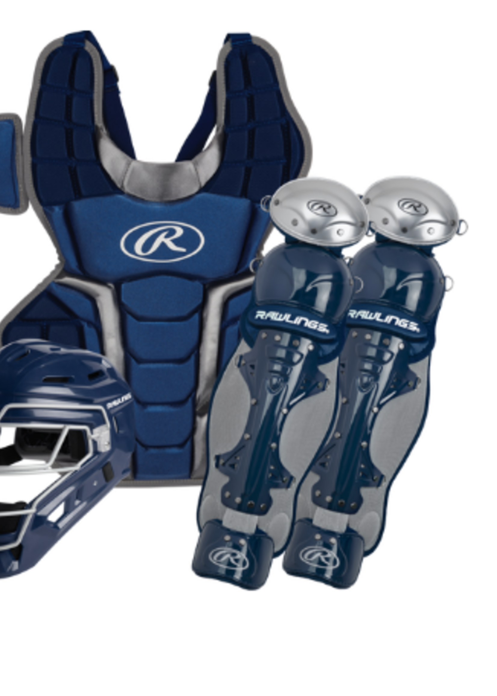 Rawlings RAWLINGS RENEGADE SERIES CATCHERS SET - NAVY/SILVER - YOUTH