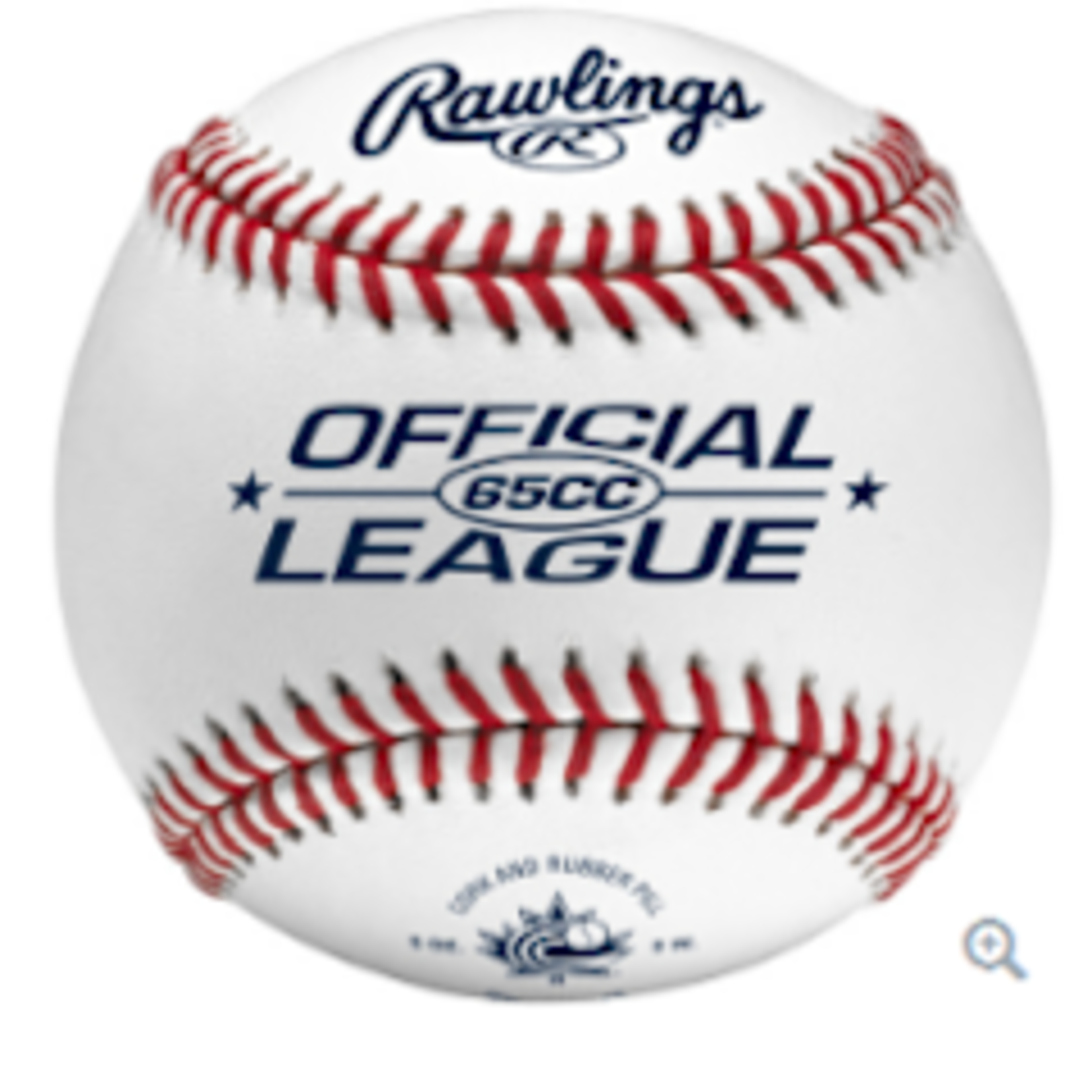Rawlings RAWLINGS LEAGUE GAME BALL(DZ) - OFFICIAL BASEBALL OF BASEBALL QUEBEC