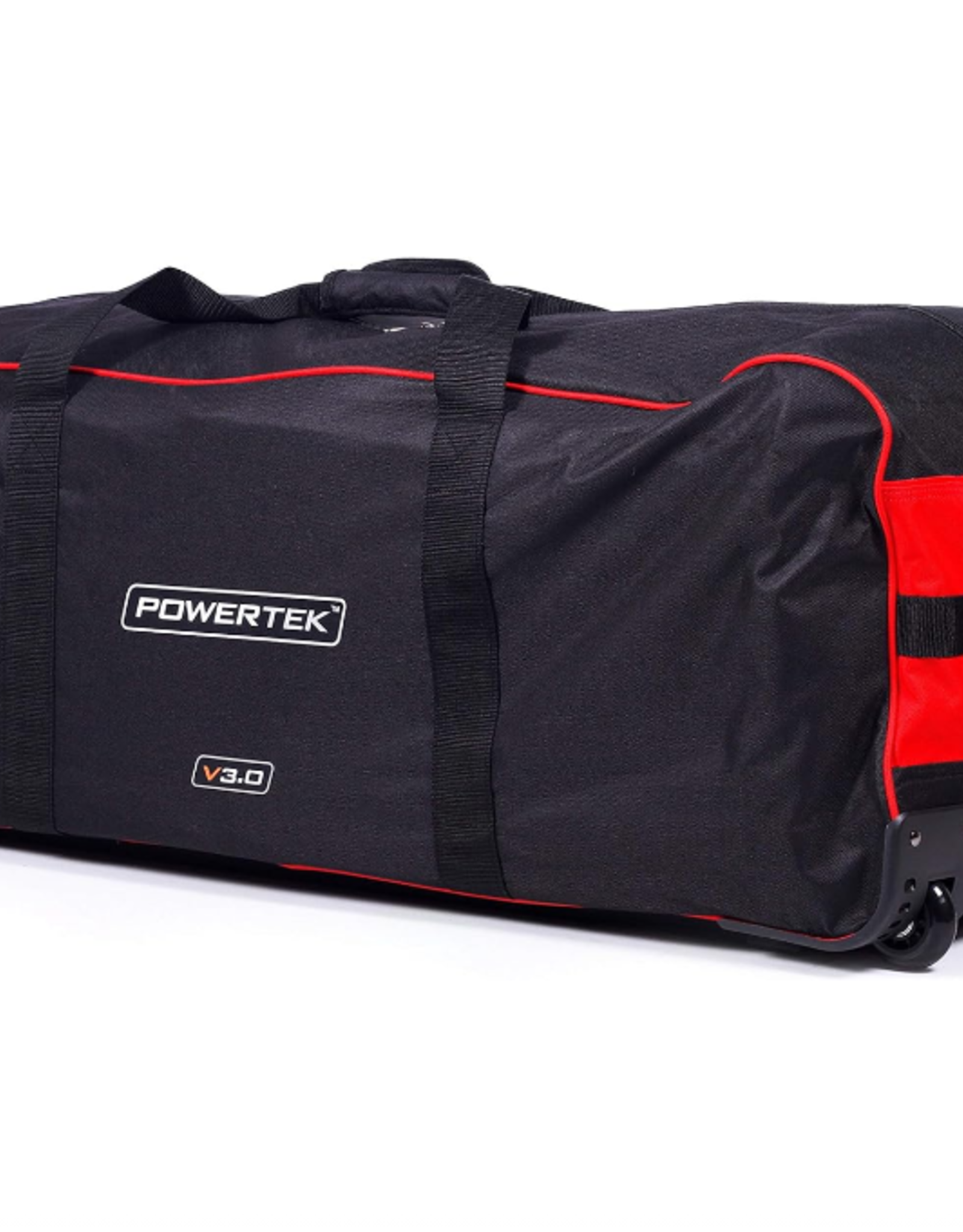 POWERTEK V3.0 BASIC WHEEL HOCKEY BAG 35'' RED