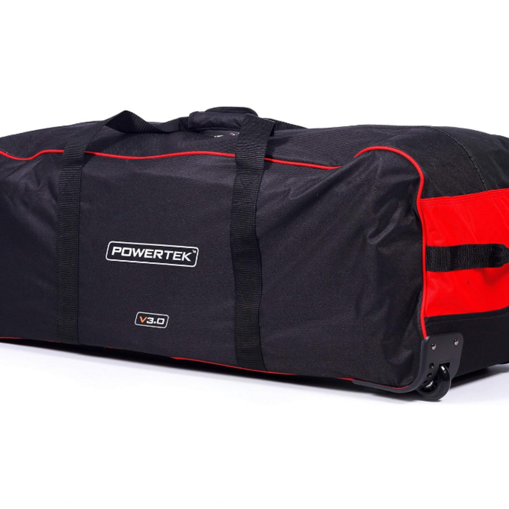 POWERTEK V3.0 BASIC WHEEL HOCKEY BAG 35'' RED