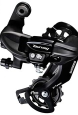 Shimano Shimano, Tourney RD-TY300, Dérailleur arrière, 6/7vit., SGS, Noir Attache directe