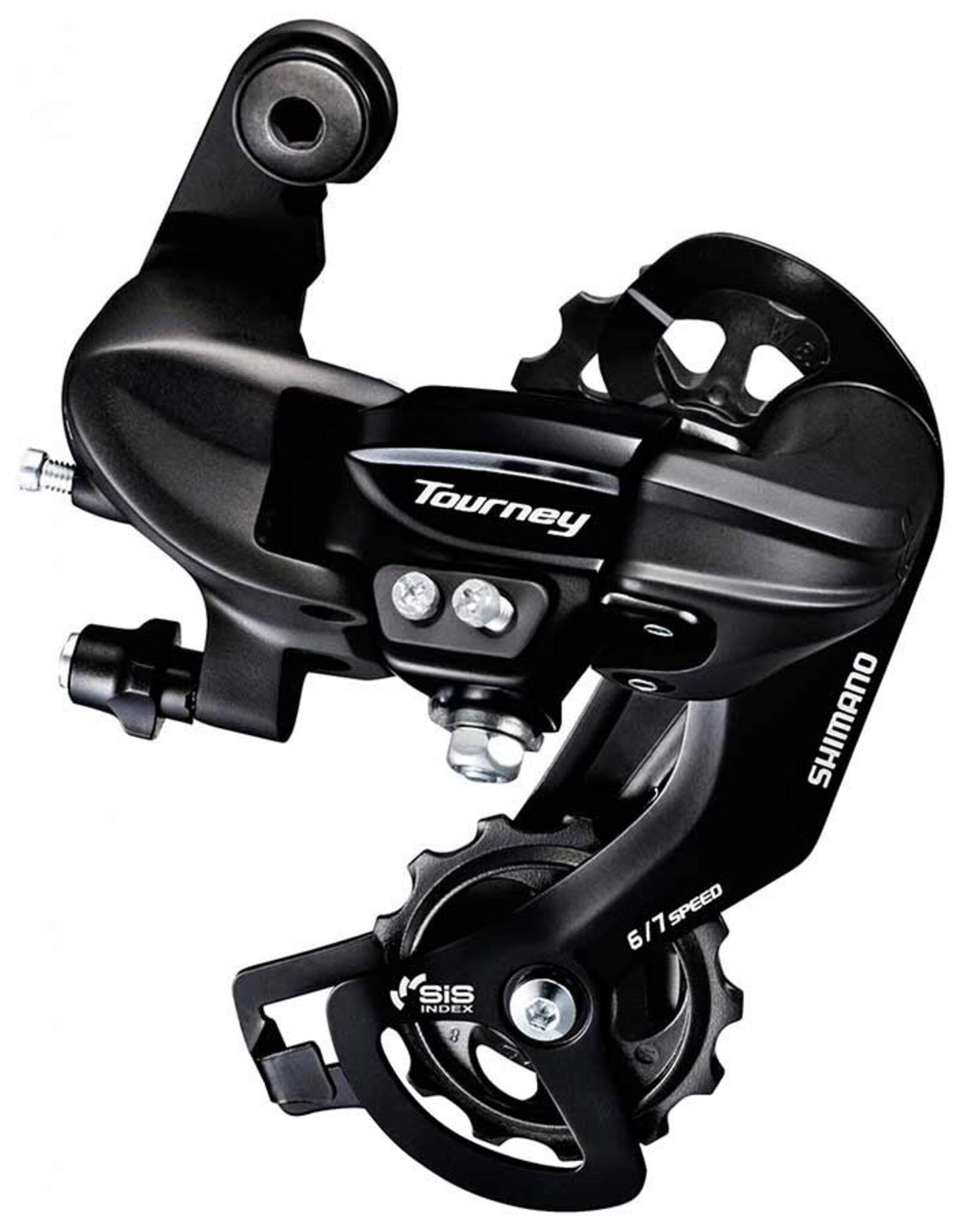 Shimano Shimano, Tourney RD-TY300, Dérailleur arrière, 6/7vit., SGS, Noir Attache directe