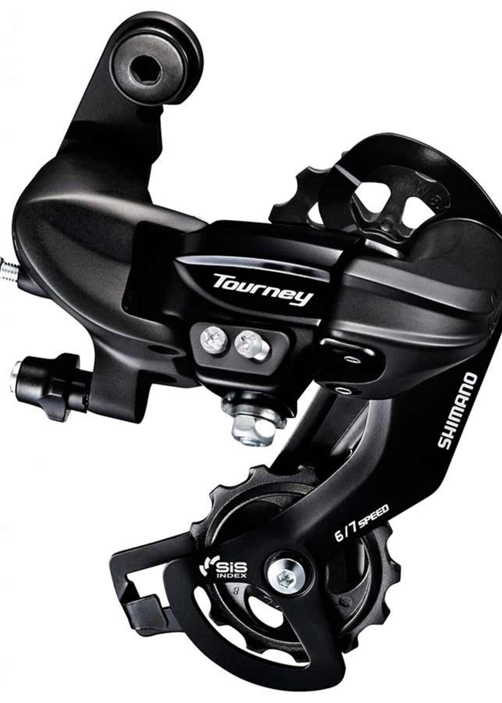 Shimano Shimano, Tourney RD-TY300, Dérailleur arrière, 6/7vit., SGS, Noir Attache directe