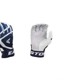 Easton EASTON YOUTH MAV GT BASEBALL BATTING GLOVES - WHITE/NAVY