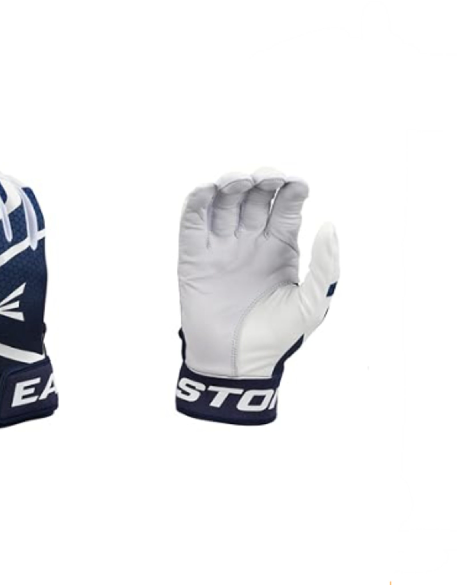 Easton EASTON ADULT MAV GT BASEBALL BATTING GLOVES - WHITE/NAVY