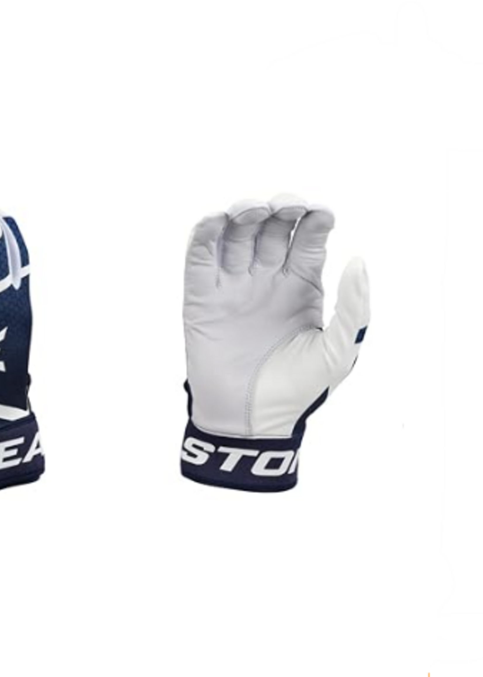Easton EASTON ADULT MAV GT BASEBALL BATTING GLOVES - WHITE/NAVY