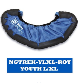 BLUE SPORTS PREMIUM WALKING skate guard Youth ( 11 to 13.5) Royal Blue