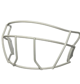 Rawlings Softball Senior Batting Helmet Faceguard White