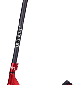 Trottinette Aktion AkS2006A Style Cascade Couleur: Noir/rouge Guidon en T Aluminium57CM Platforme Aluminium 11X51CM Roues 110X24MM Abec 9