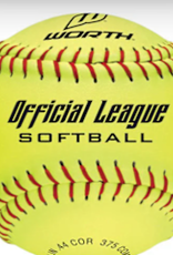Rawlings Balle de Pratique Soffball 12U FP12BB Jaune