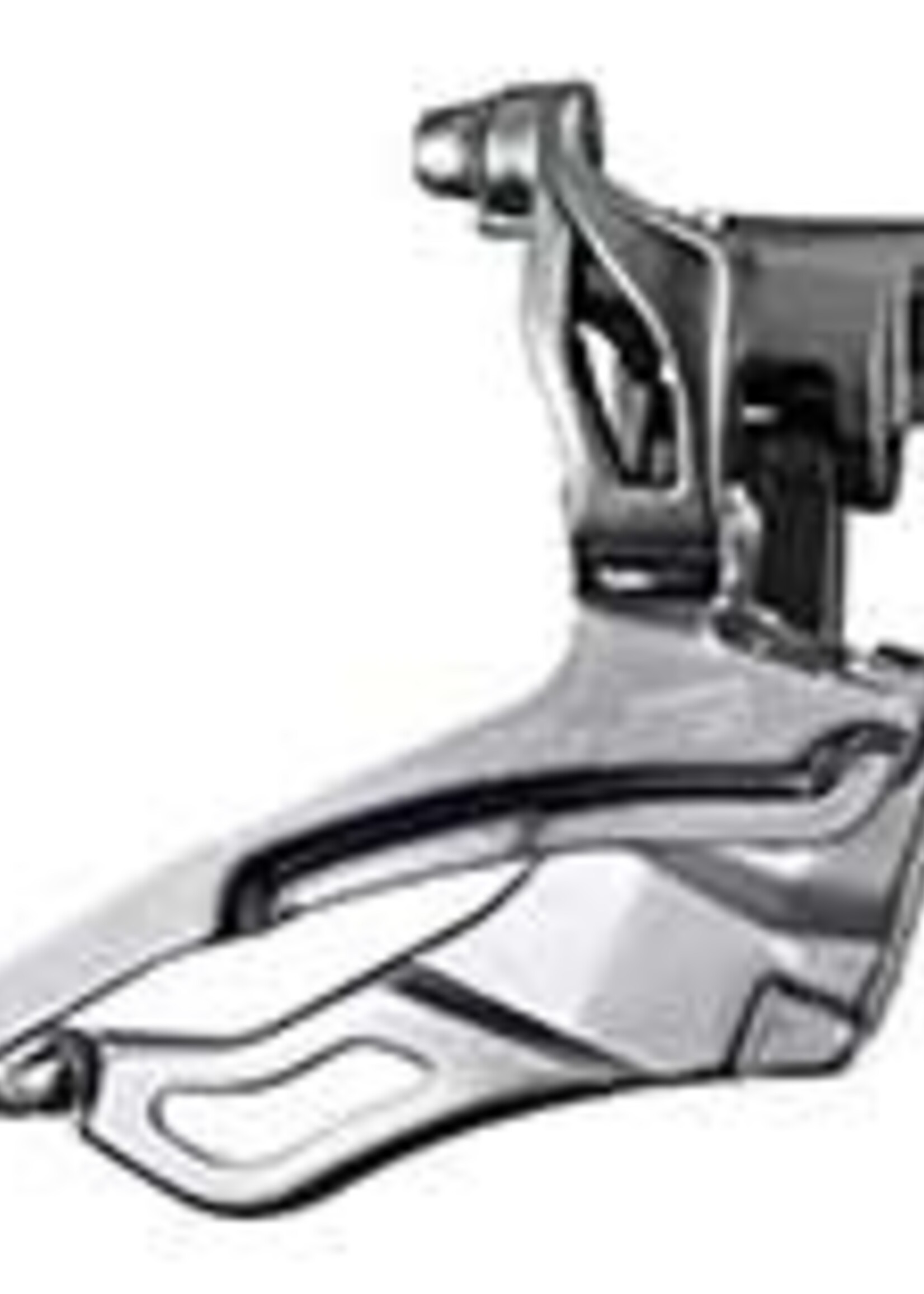 Shimano Shimano, Tiagra FD-4703, Front derailleur, 3x10sp, Down Swing, Bottom Pull, 31.8/28.6 Clamp