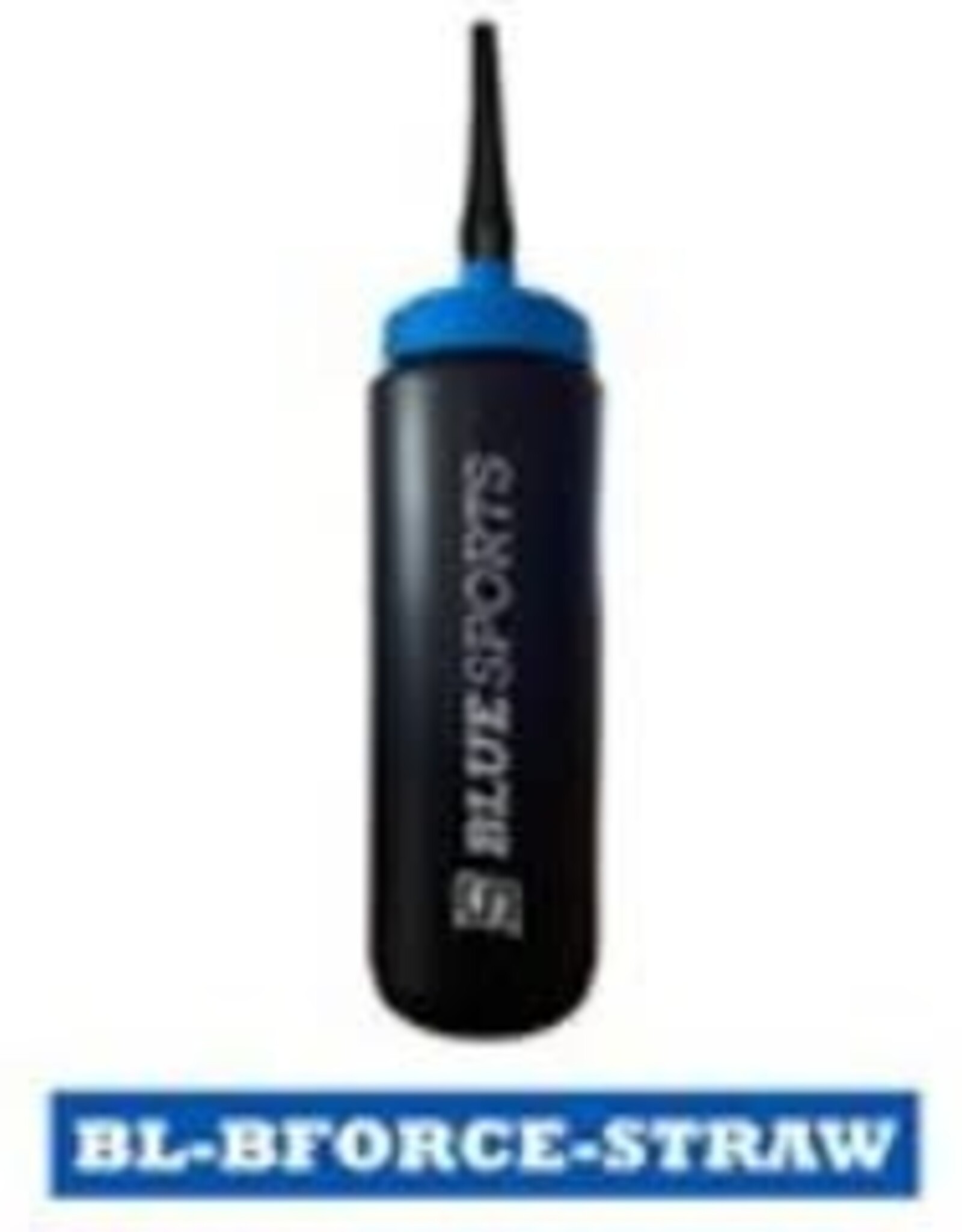BLUE SPORTS Bouteille 850 ml Noire paille