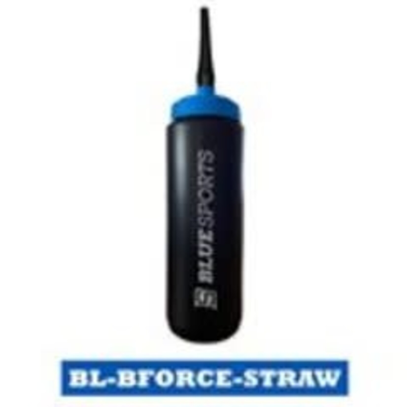 BLUE SPORTS Bouteille 850 ml Noire paille