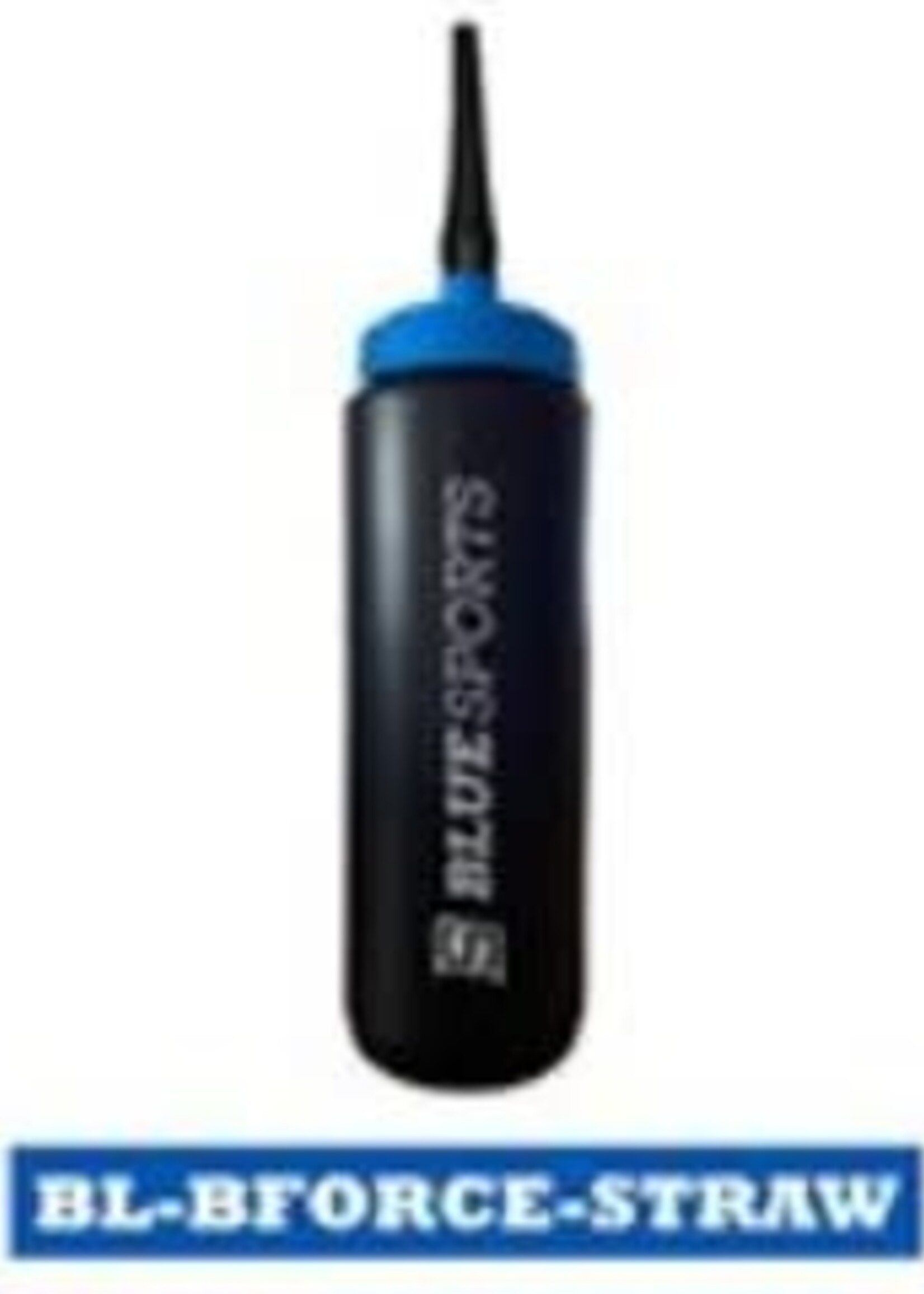 BLUE SPORTS Bouteille 850 ml Noire paille