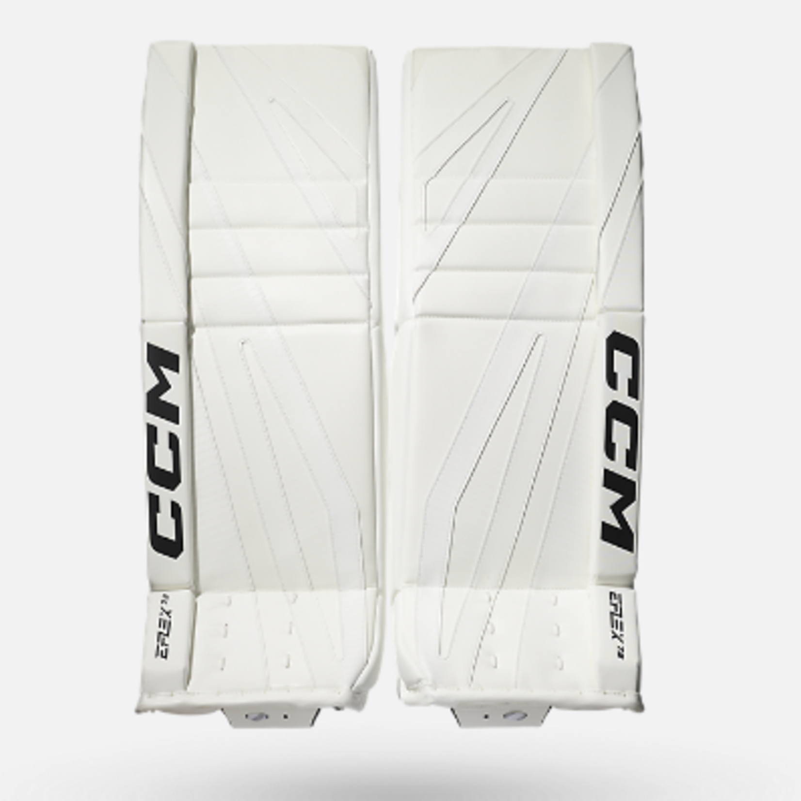 CCM Hockey EFLEX GPE7.9  GOALIE PADS 35+2 BLANC