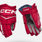 CCM Hockey Jetspeed FT880 Pro Gloves Junior 12" Rouge
