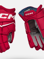 CCM Hockey Jetspeed FT880 Pro Gloves Junior 12" Rouge