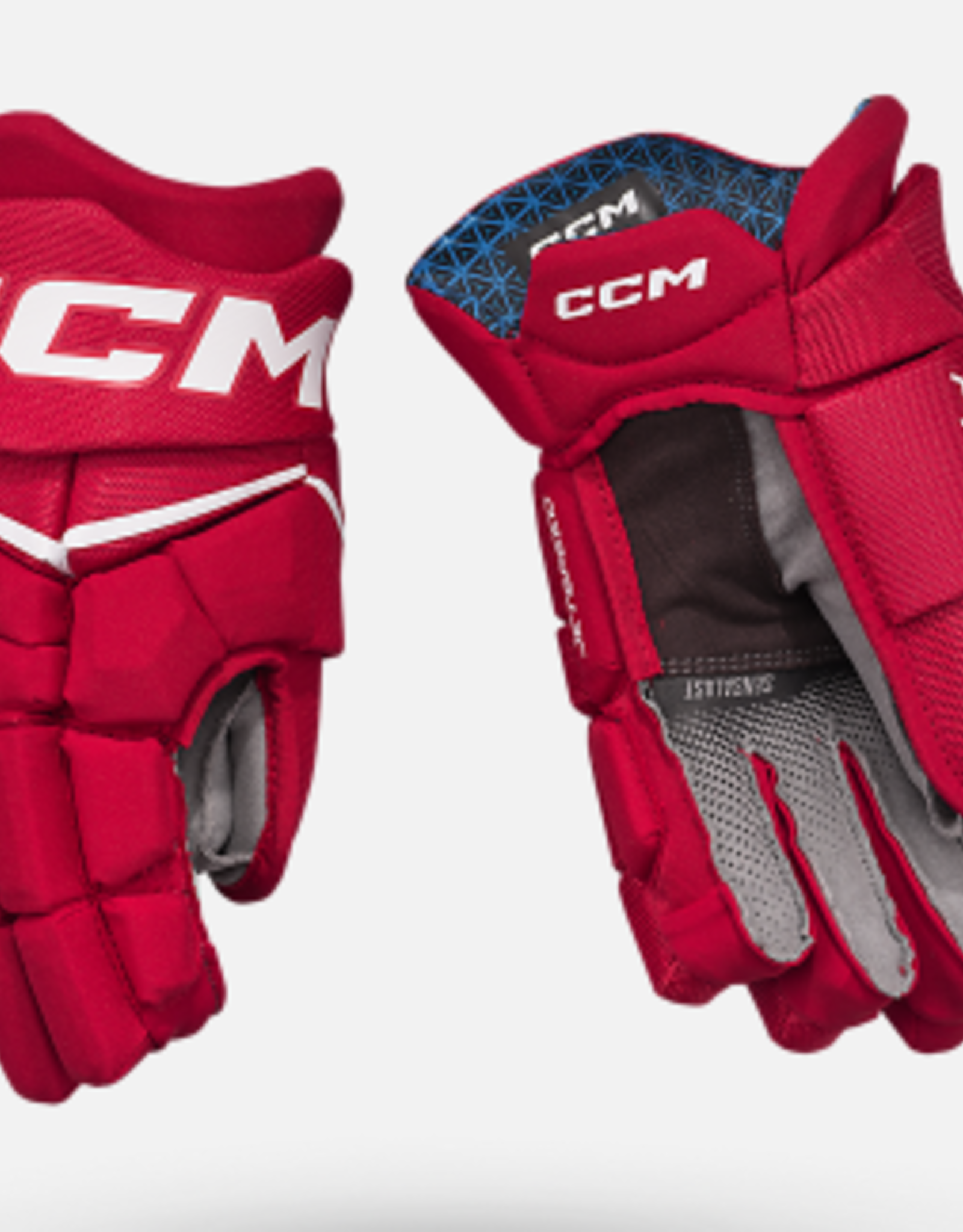 CCM Jetspeed FT880 Pro Gloves Junior 12" Rouge